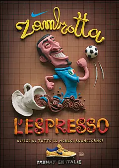 耐克艺术插图系列海报欣赏