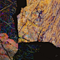 Fracture rock stone abstract natural Paul Davenport digital