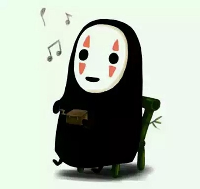 千与千寻无脸男二次元头像萌宫崎骏