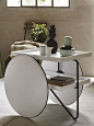 Side table with casters - Casamania