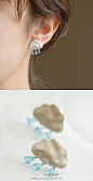 会下雨的耳环，来自加拿大女手工艺者Joojoo Land，太可爱了！@北坤人素材