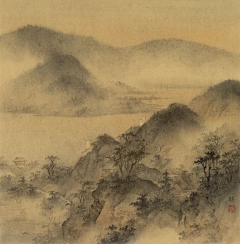 花间晓梦采集到画-山水