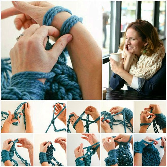 Arm Knitting Tutoria...