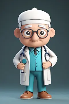 护士天使医生人物模型