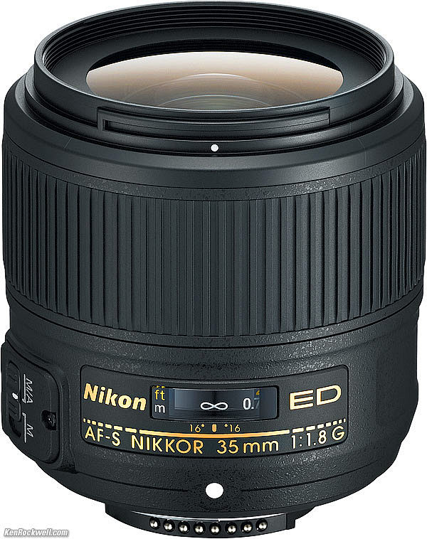 Nikon 35mm f/1.8 G F...