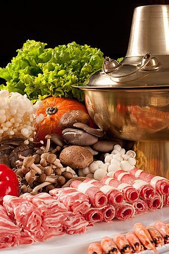 火锅,蔬菜,传统文化,虾,海产_gic5...