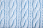Knitted jersey background with a relief pattern
