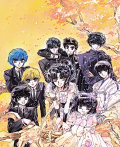 CLAMP作品集图赏 - 画集/壁纸 - 动漫新闻_展会信息_同人资讯_宅文化_梦域动漫网