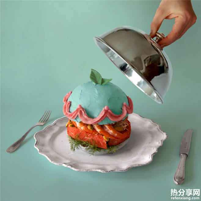 世界汉堡大全，每个都比麦当劳好一百倍 :...