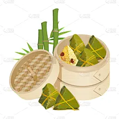 分离着色,粽子,一次性物品,东方人,绿色,木制,堆,精神振作,传统,庆祝