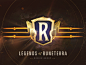 Legends of Runeterra branding texture gaming typography ui