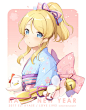 【P站美图】聪明可爱小绘里！《LoveLive!》绚濑绘里壁纸特辑 - ACG17 : 今天10月21日是《LoveLive!》中绚濑绘里的生日，于是给大家送上聪明可爱的绚濑绘里生日壁纸特辑。 Pid[60858231_p0]_标题[新年えりち]画师[6U☆FANBOX開始]uid[94