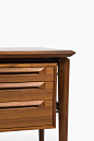 Ib Kofod-Larsen desk in teak by Seffle at Studio Schalling