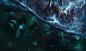 Urgot, the Dreadnought - League of Legends : Once a powerful Noxian headsman, Urgot was betrayed by the empire for which he had killed so many. Bound in iron chains, he was forced to learn the true meaning of strength in the Dredge—a prison mine deep bene