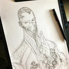 一口一个小甜饼采集到线插画