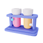 Test Tube  3D Icon