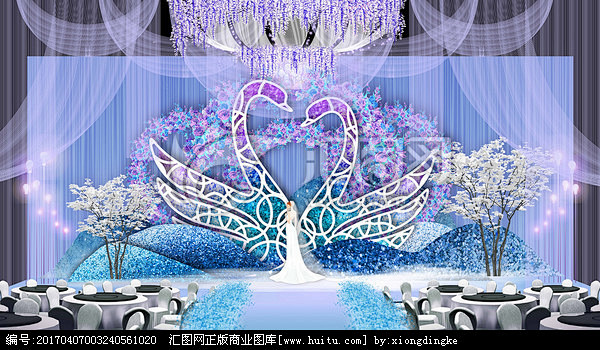 星空婚礼 紫色婚礼 婚礼设计 主题婚礼 ...