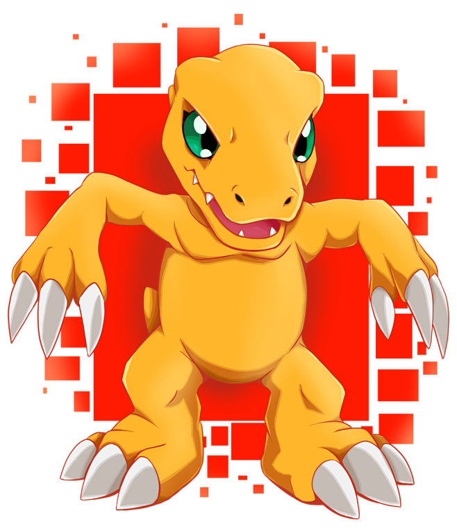 S1 Agumon by SarahRi...