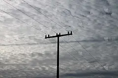 电杆阴天