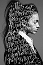 SILHOUETTES – Lettering by Pommel Lane <a class="pintag" href="/explore/calligraphy/" title="#calligraphy explore Pinterest">#calligraphy</a> <a class="pintag searchlink" data-query="%23handlette