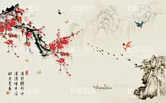花鸟画背景墙  - 源文件下载【酷图网】工笔花鸟,手绘花鸟,鸟语花香,花鸟图,花鸟画,花鸟,中式背景墙,国画花鸟,花鸟背景墙,新中式,中式,新中式花鸟,工笔玉兰,手绘玉兰,国画玉兰,白玉兰,玉兰,电视背景墙,清新,素雅,禅意花鸟,水墨山水,山水意境,中式花鸟,中国风,手绘工笔花鸟,花鸟壁纸,玉兰壁画,新中式背景墙,
