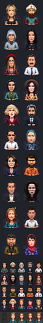 Avatars : Worked on an amazing game design project.If you like my work Press " Thumbs Up "Send work inquiry here : friendly.zaib4u@gmail.com