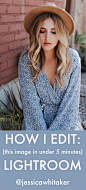how i edited this portrait in under five minutes using adobe lightroom 5. this photography tutorial is perfect for any beginner with little or no experience in post production. easy, simple, and pretty. i used a VSCO present from pack 05 for this downtown