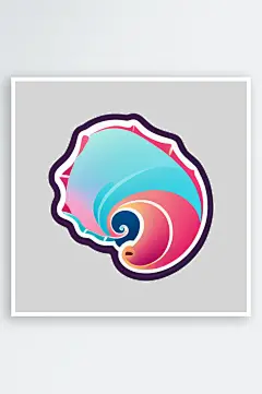 海螺贴图插画的情感与情绪表达-众图网