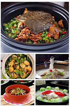 19款 高清煲仔菜美食摄影图片素材