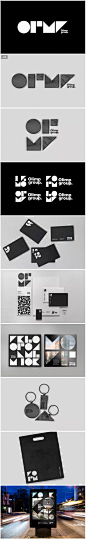 【Olimp Group奥林普集团公司品牌形象设计】
用黑色打造一款“高级黑”的品牌VI设计 ​