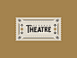 Cartoon Rebrand | Bedrock Theatre Ticket