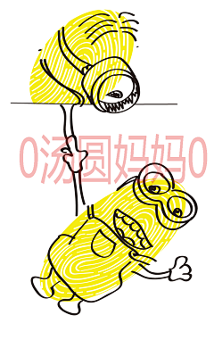 0汤圆妈妈0采集到-E-儿童指纹画