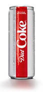 New Logo and Packaging for Diet Coke done In-house in Collaboration with Kenyon Weston