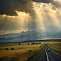 The Vast Landscapes and Farmhouses of Rural America AI Artwork 14