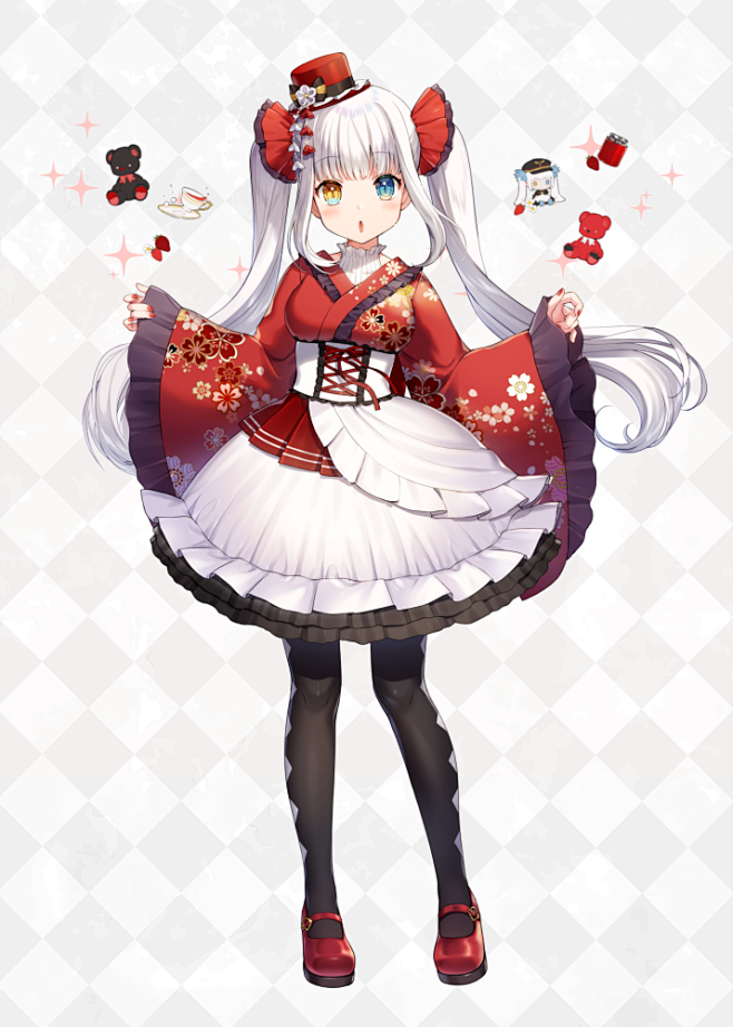 神乐mea草莓果酱全身立绘png7141000