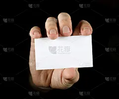 手拿名片