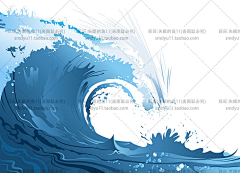 和小然采集到浪里个浪