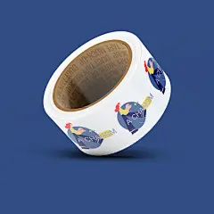 黑色交卷企业IP形象文创样机