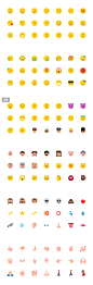 The emoji redesign project on Behance