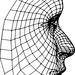 线描立体酸性风人物免抠png