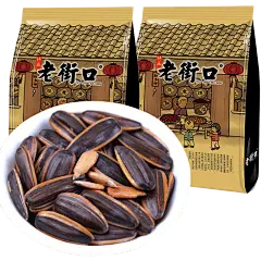 老街口瓜子焦糖味山核桃味葵花籽坚果炒货零食批发大包装休闲零食-tmall.com天猫