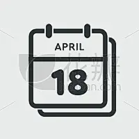 白昼,日历,18岁到19岁,四月,传媒,18号,事件,贺卡,背景分离,月
