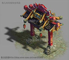 金毛狮王—牛采集到场景原画