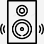 扬声器图标 页面网页 平面电商 创意素材