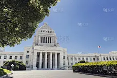日本国会大厦东京议会立法机关Kokkai-gijido夏季东京前线