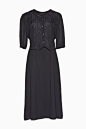 vintage 复古 孤品 尖货 黑色蕾丝 连衣裙 