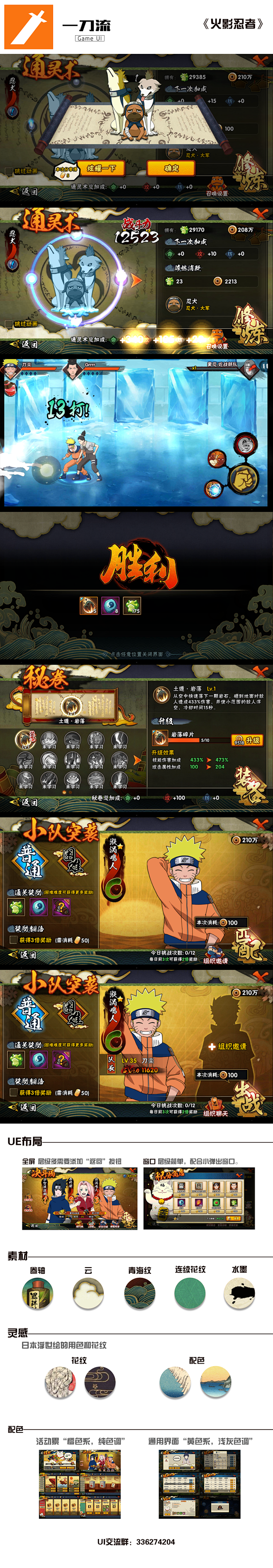 火影忍者UI分析