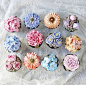 ※ Foodie ※ 印尼甜品师 Jakarta 打造的“花园系列” cupcakes，看这每一个都逼真精致到让人不忍心动口呀~~