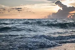 水,特写,海滩,墨西哥湾,天空,美,禅宗,灵性,水平画幅,沙子