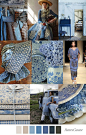 BLUE BONNET - color, print & pattern trend inspiration for Fall 2019 ...